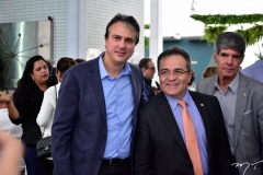 Beto Studart recebe o Governador Camilo Santana para Almoço na FIEC