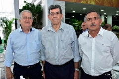 Antunes Mota, Orlando Siqueira e Cirilo Vidal