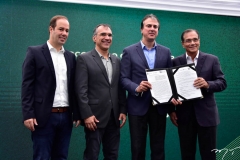 César Ribeiro, Eduardo Neves, Camilo Santana e Beto Studart