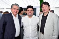 Chico Esteves, Marcelo Tavares e Mauricio Filizola