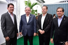 Cid Gomes, Ricardo Cavalcante, Júlio Ventura e Zezinho Albuquerque