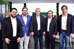 Inácio Aguiar, Edson Queiroz Neto, Paulo César Norões, Igor Queiroz Barroso e Ruy do Ceará