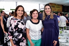 Izolda Cela, Ana Maria Satudart e Onélia Santana