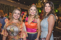 Mércia Fernandes, Talynie Mihaliuc e Eliana Carvalho