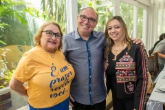 Fátima Andrade, Padre Eugênio e Patricia Moreira