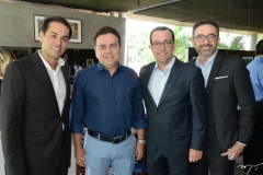 Cláudio Vale, Fernando Linhares, Ivo Machado e George Pinto