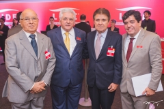Tarcísio Pinheiro, Deusmar Queirós, Jorge Parente e Carlos Roberto