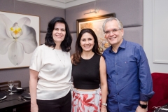Inês Sobreira, Luciana Cidrão e Ricardo Braga