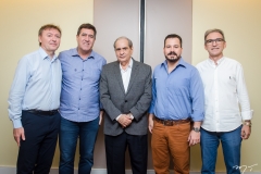 Maurício Filizola, Luiz Gastão, José Tadros, Miguel Dias Filho e Marcelo Fernando de Queiroz