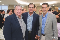 Marcos Soares, Beto Studart e Aluísio Ramalho Filho