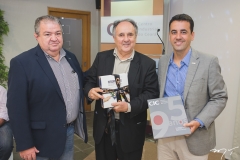 Marcos Soares, Cristovam Buarque e Aluísio Ramalho Filho