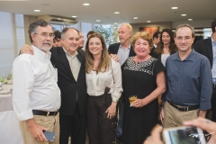 Sérgio Buarque, Cristovam Buarque, Ester Aguiar, Emília Buarque e Sérgio Rezende