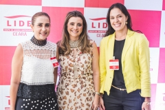 Inês Cláudia, Emília Buarque e Paula Leal