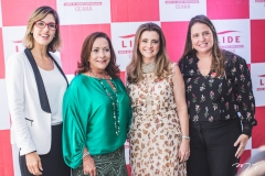 Marília Fiuza, Sandra Costa, Emília Buarque e Luciana Colares