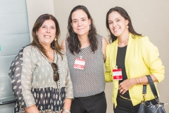 Nara Amaral, Andréa Campos e Paula Leal