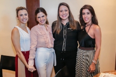 Liliana Diniz, Niedja Bezerra, Luciana Colares e Raquel Machado