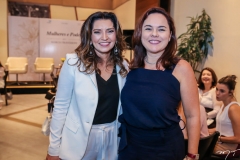 Márcia Travessoni e Denise Cavalcante