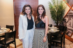 Márcia Travessoni e Raquel Machado