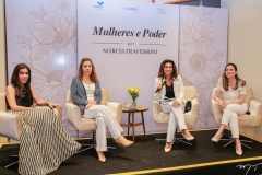Raquel Machado, Ticiana Rolim Queiroz, Márcia Travessoni e Águeda Muniz