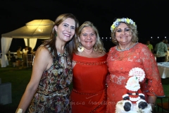 Débora Moreira, Beth Pessoa e Vera Costa