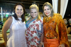 Denise Cavalcante, Excelsa Costa Lima e Flávia Castelo