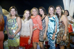 Denise Pinheiro, Silviane Oliveira, Vera Costa, Suzane Farias, Euvladia Fontinele e Débora Moreira