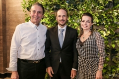 Afrânio Barreira, André Parente e Daniela Barreira