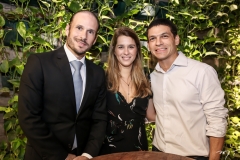André Parente, Cristine e João Paulo Ribeiro