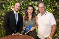 André Parente, Márcia e Fernando Travessoni