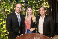 André Parente, Sofia Laprovitera e Yuri Veras Cavalcante