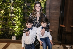 André, Ticiana e Bernardo Parente
