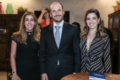 Raquel Machado, André e Ticiana Parente