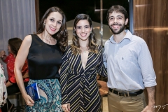 Taciane Russo, Ticiana Parente e Rafael Russo