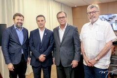 Elcio Batista,Anibal Gaviria, Beto Studart e Eudoro Santana