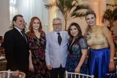 Walker e Fátima Santiago, Juliana Amaral, Marcos Viana e Ester Afonso