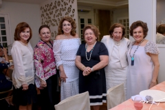 Zeneide Fujita, Zenaide Bezerra, Flávia Vasconcelos, Mana Holanda, Deyse Machado e Constança Távora