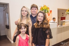 Maria Isabel, Erika, George e Maria Eduarda Lima