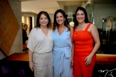 Claudia Gradvohl, Ana Virginia Martins e Elisa Oliveira