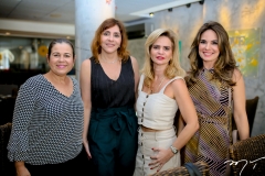 Diana Cabral, Cris Faria, Germana Cavalcante e Eveline Fujita