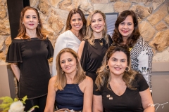 Paula Barreira, Ticiana Oliveira, Suyane Dias Branco, Martinha Assunção, Silvia Moraes e Vânia Viana