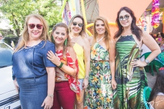 Luiziane Cavalcante, Beth Pinto, Cristina Ary, Letícia Studart e Izabela Fiuza
