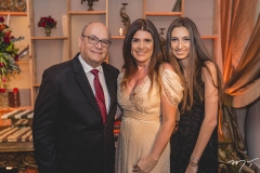 Carlos, Maisa e Maria Luiza Amaral