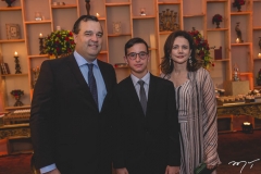 Fábio, Fábio Filho e Cristiane Araújo