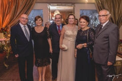Franklin e Ana Castro Lima, Decio e Angela Arruda, Bárbara e Eymard Freire