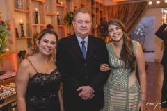 Lia, Paulo e Anne Azevedo