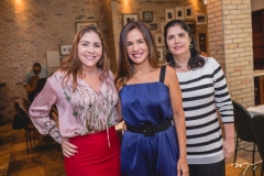Cristiane Faria, Ana Virginia Martins e Natasha Macedo