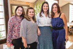 Isabel Ary, Nájla Corrêa, Elisa Oliveira e Ana Virginia Martins