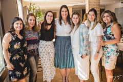 Ticiana Brígido, Joria Araripe, Isabella Brasil, Elisa Oliveira, Adriana Loureiro, Lourdinha Brasil e Jane Aguiar