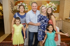 Giulia e Gisela Vieira, Jório, Graça e Gabriela da Escóssia e Giovanna Vieira