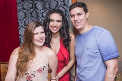 Ana Maria, Talita Bezerra e Paulo Vitor